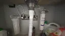 purifier mounted below the sink with 5micron pre-filter (sold separately)
