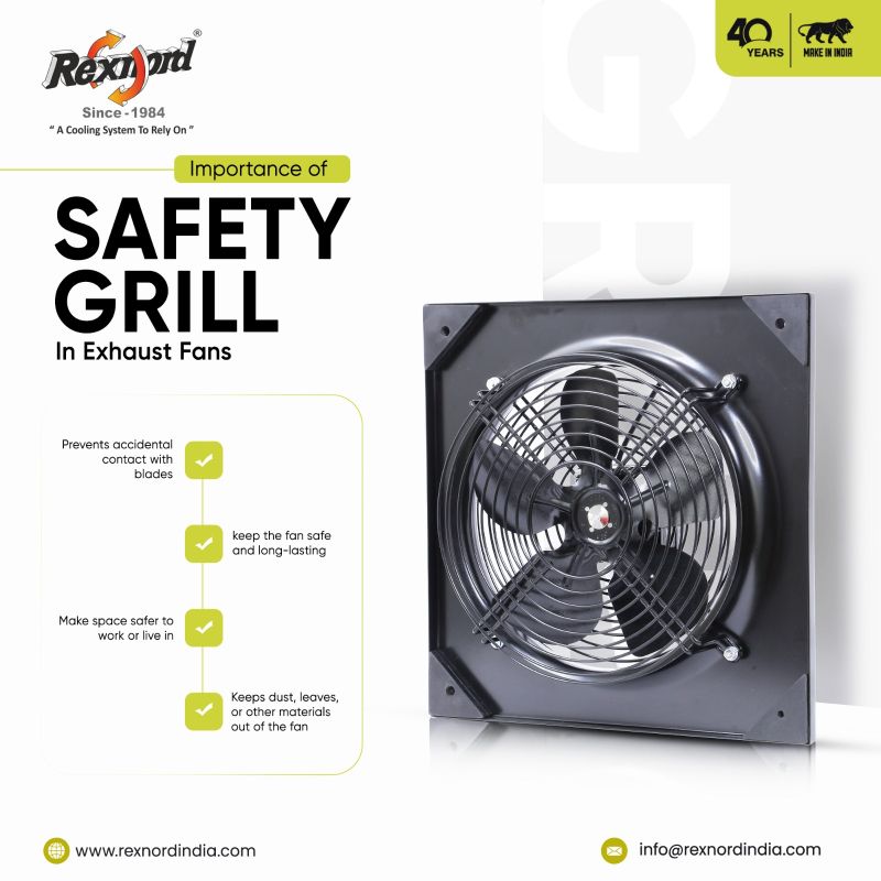 Super flow exhaust fan BLDC with aluminium body EC – 22060 – S2W